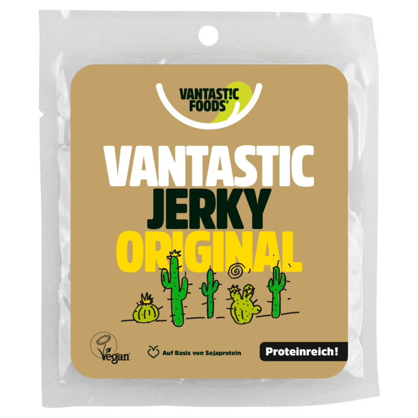 Vantastic Foods Soy Jerky Original vegan 70g